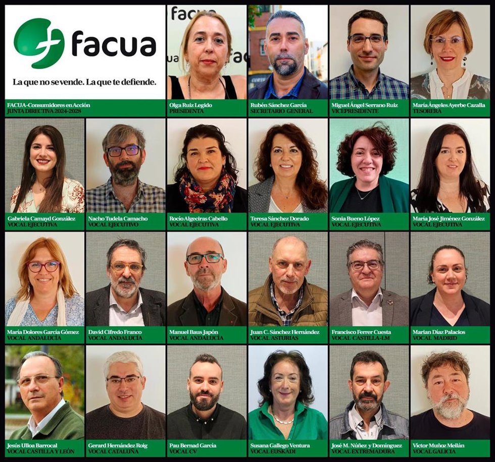 Imagen de la nueva Junta Directiva.