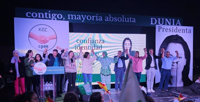 Miembros de Coalición por Melilla.