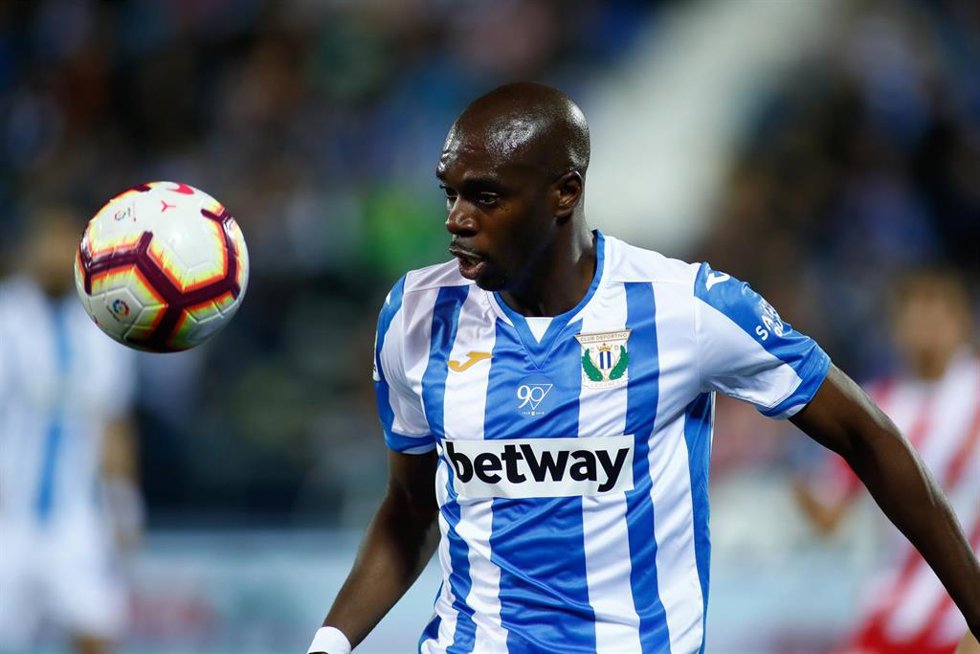 Archivo - Allan Nyom, en un partido con el Leganés.