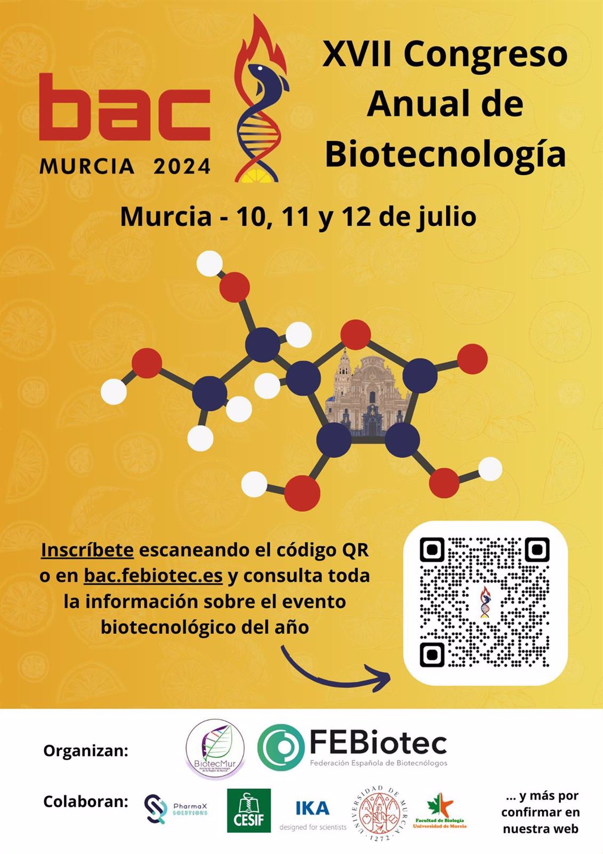 Murcia se prepara para acoger la XVII Congreso anual de Biotecnología