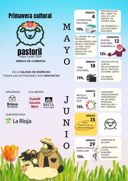 Actividades Primavera Cultural Pastoril de Brieva de Cameros