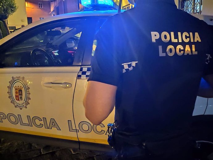 Un agente de la Policía Local de Martos.