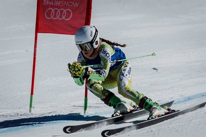 Imagen de una competición celebrada en la estación de esquí de Sierra Nevada.