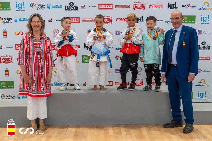 Campeonato de España Infantil de Karate celebrado en Guadalajara.