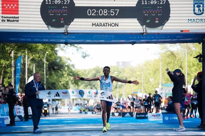 El etíope Mitku Tafa triunfa en el Zurich Rock 'n' Roll Running Series Madrid