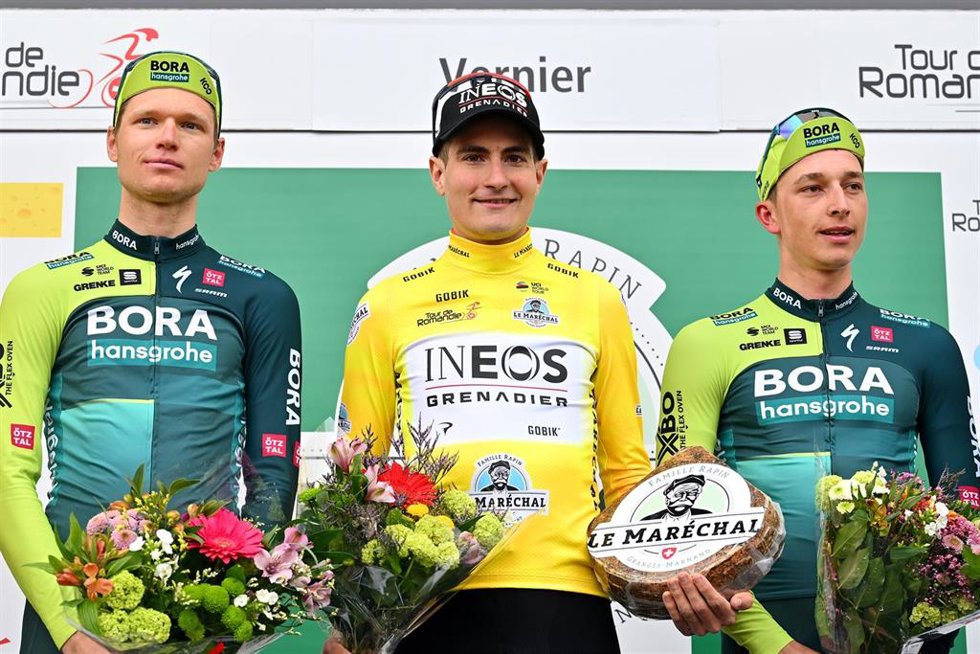 Carlos Rodríguez conquista su primera vuelta por etapas en el Tour de Romandía