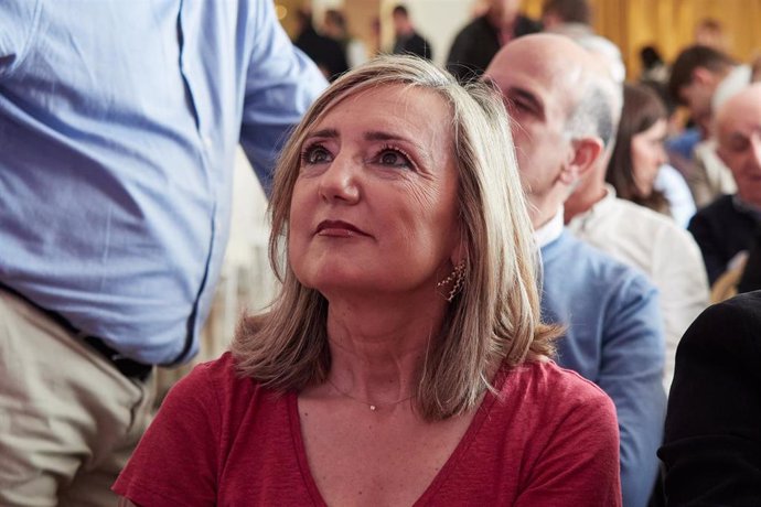 Cristina Ibarrola, en el 13º Congreso de UPN en Pamplona.