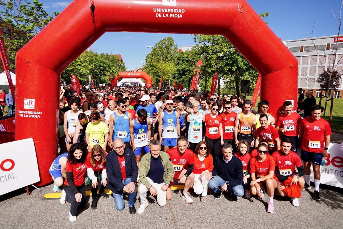 La Carrera Campus 2024 de la Universidad de La Rioja bate récord de participación con 1.200 inscritos