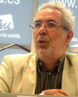 Archivo - Aspirante a liderar IU, José Antonio García Rubió. 