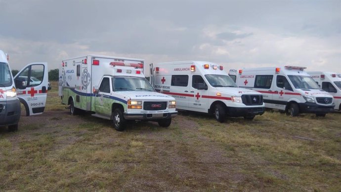 Archivo - Ambulancias en México