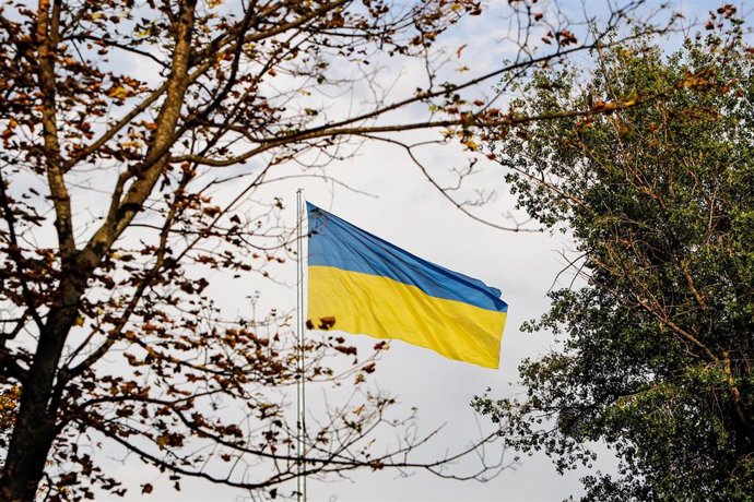 Archivo - Bandera de Ucrania