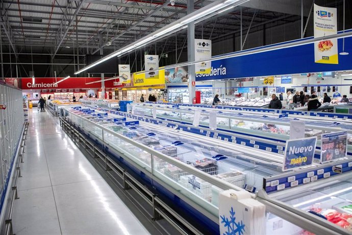 Interior de un establecimiento de Makro