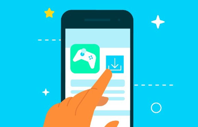 Recurso de descargas en Play Store