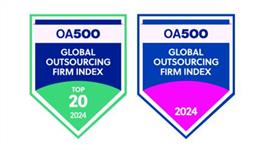 TDCX ha ocupado el decimoctavo puesto en el Índice OA500, que reconoce a las principales empresas de externalización de procesos de negocio (BPO) a nivel mundial