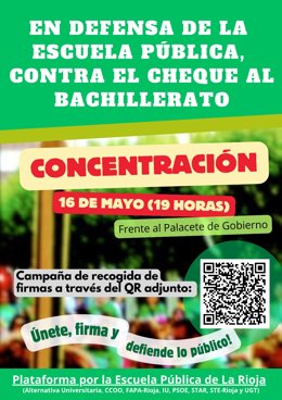 La Plataforma se concentrará el 16 de mayo