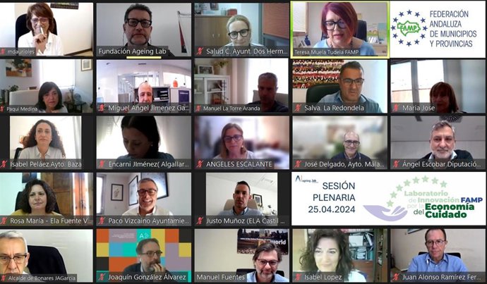 Sesión telemática del Laboratorio de Innovación FAMP por la Economía del Cuidado.
