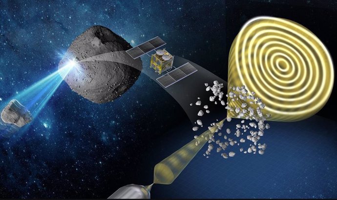 Las muestras revelan evidencia de cambios experimentados por la superficie del asteroide Ryugu, algunos probablemente debidos al bombardeo de micrometeoroides.