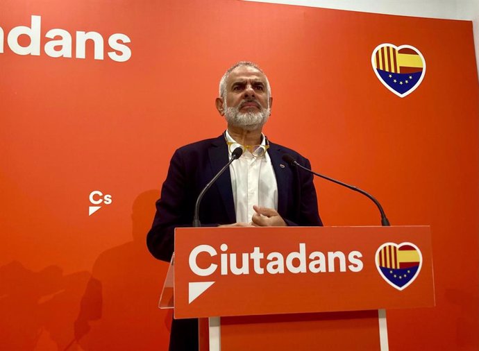 El candidato de Cs a las elecciones catalanas, Carlos Carrizosa