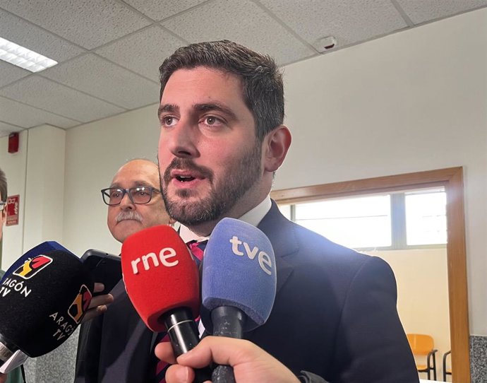 El vicepresidente primero del Gobierno de Aragón, Alejandro Nolasco.