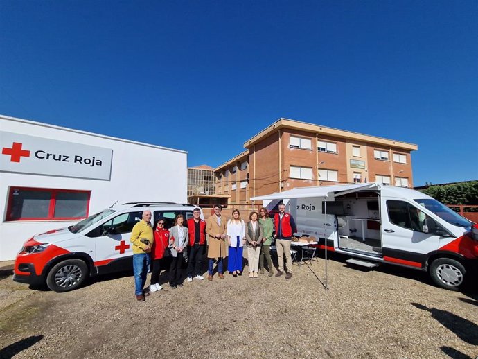 Cruz Roja Valladolid incorpora dos nuevos vehículos eco a su flota.