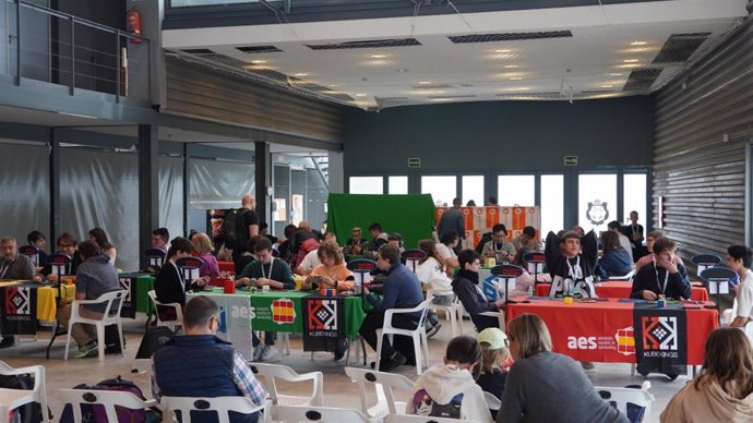 Celebración del torneo Mallorca Open de Speedcubing en Marratxí.