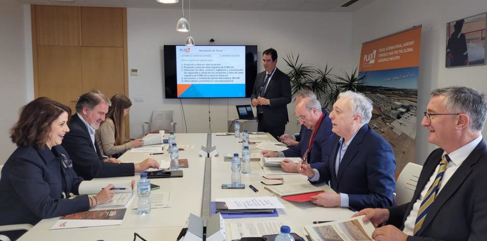Reunión del Consejo Rector del Aeropuerto de Teruel