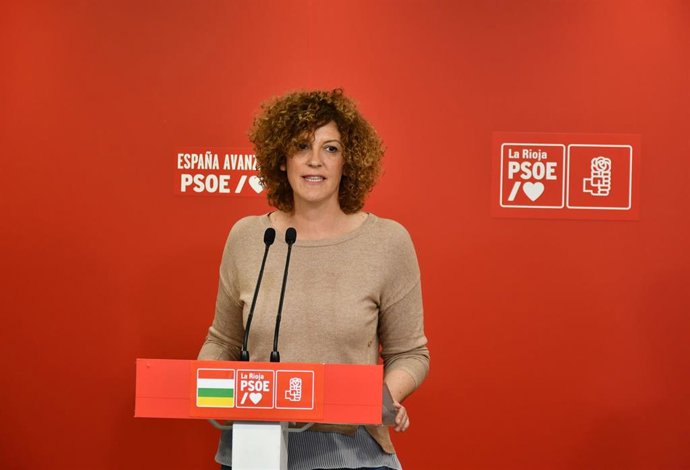 La secretaria de Organización del PSOE de La Rioja, María Marrodán