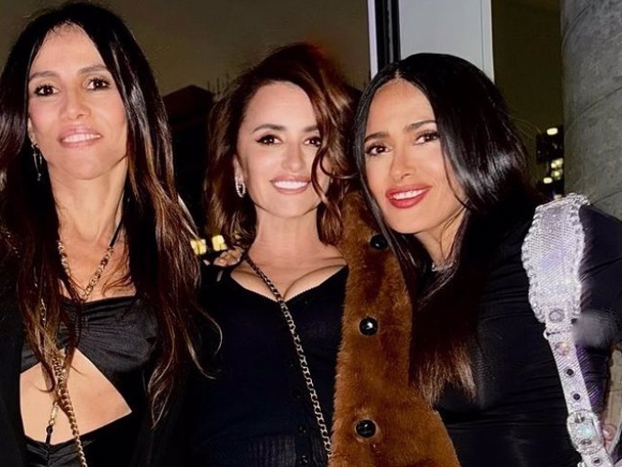 Salma Hayek y Goya Toledo, entre las invitadas a la fiesta del 50 cumpleaños de Penélope Cruz