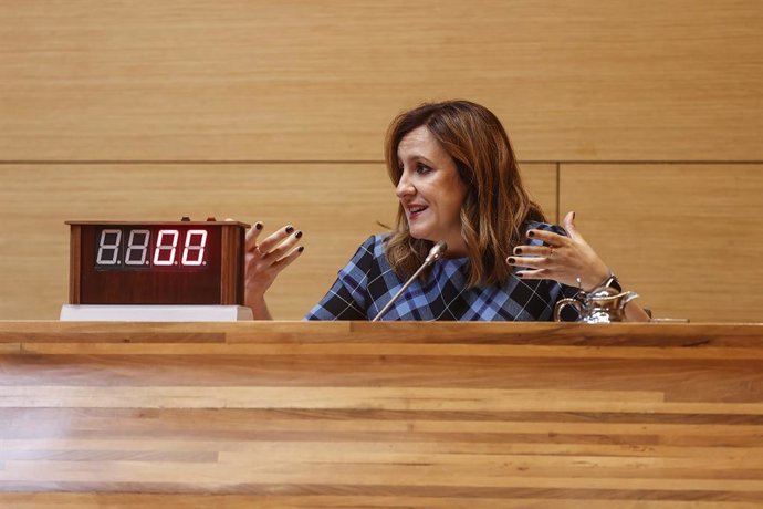 Archivo - Arxiu - L'alcaldessa de Valncia, María José Catal, en imatge d'arxiu