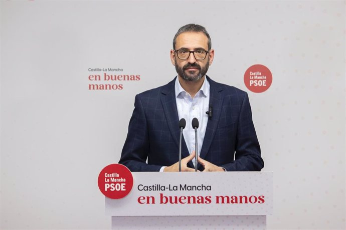 El secretario de Organización del PSOE de C-LM, Sergio Gutiérrez.