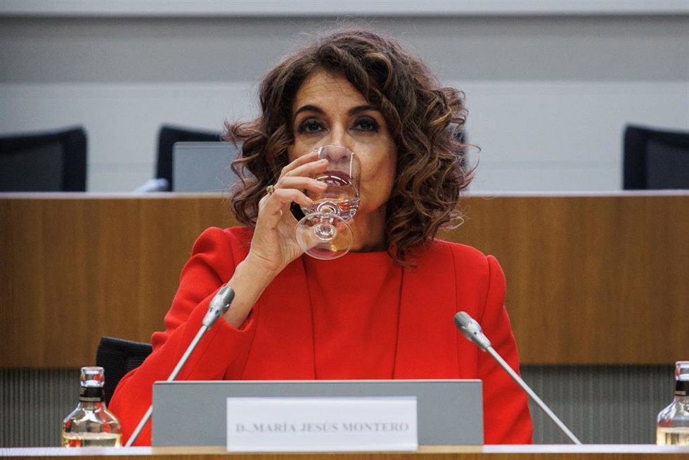 La vicepresidenta primera y ministra de Hacienda, María Jesús Montero.