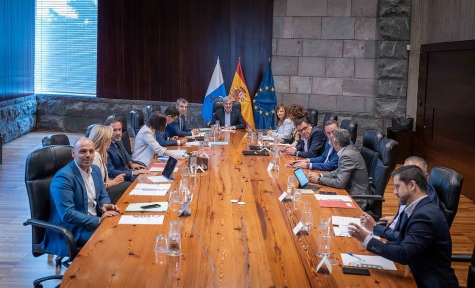 Reunión del Consejo de Gobierno de Canarias