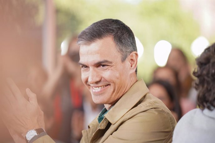 El presidente del Gobierno, Pedro Sánchez