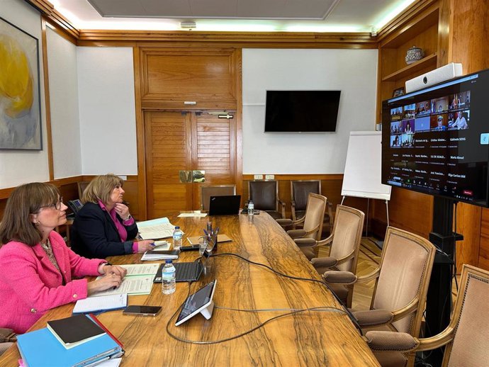 La consejera de Presidencia, Interior y Cultura del Gobierno de Aragón, Tomasa Hernández.