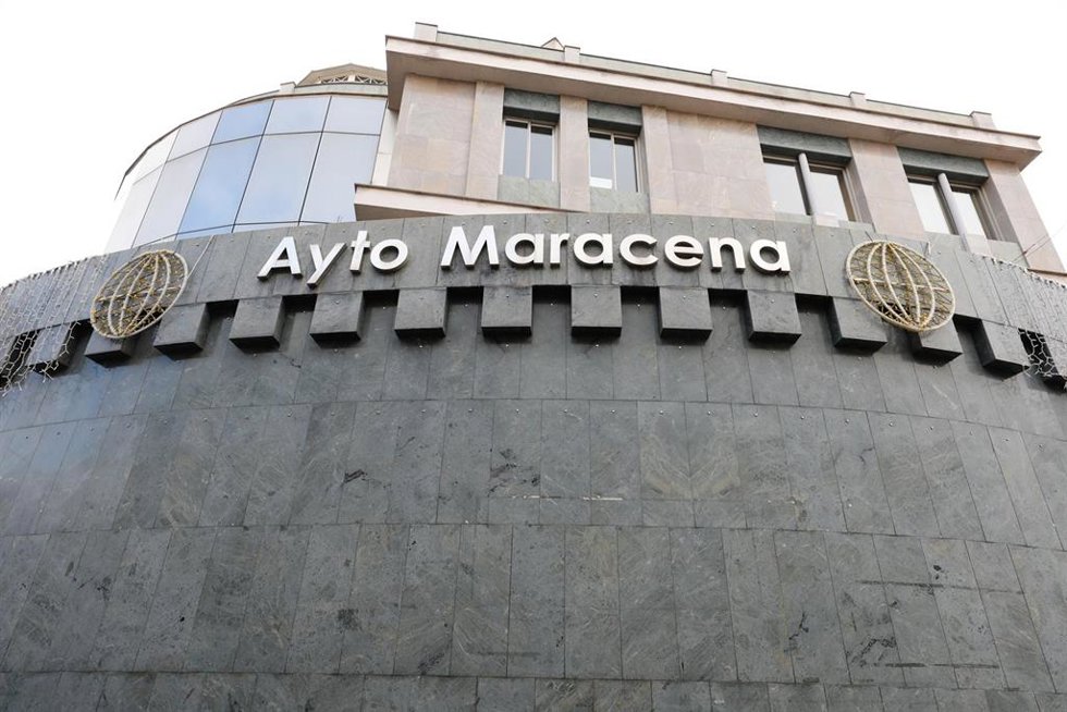 Archivo - Fachada del Ayuntamiento de Maracena, en imagen de archivo
