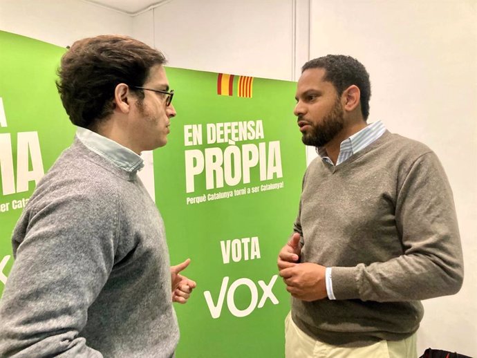 El candidato de Vox a las elecciones catalanas, Ignacio Garriga