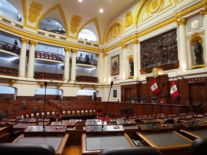 Archivo - Parlamento de Perú en una imagen de archivo