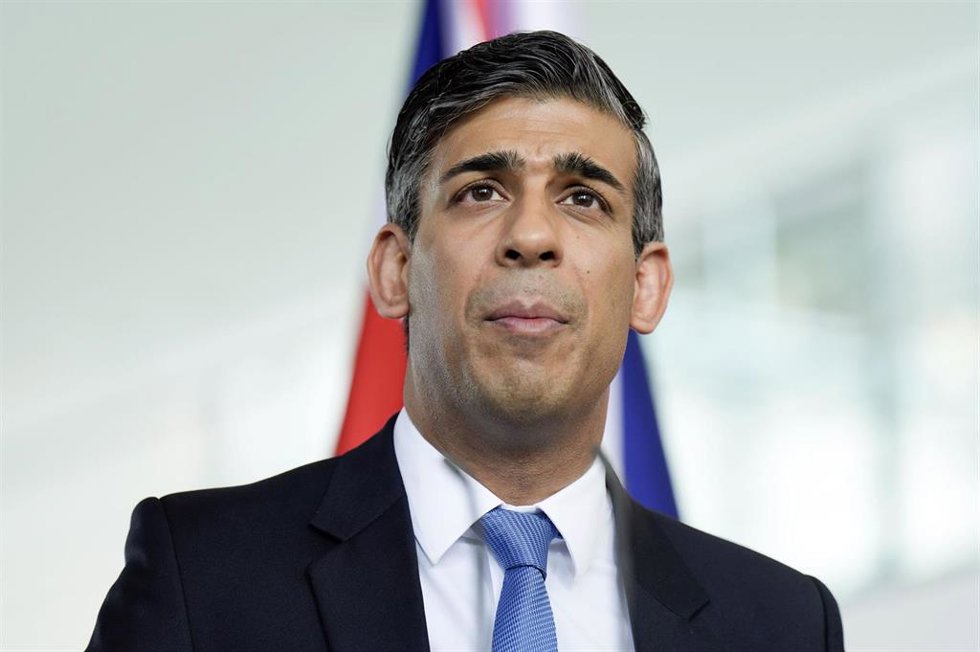 El primier ministro británico, Rishi Sunak