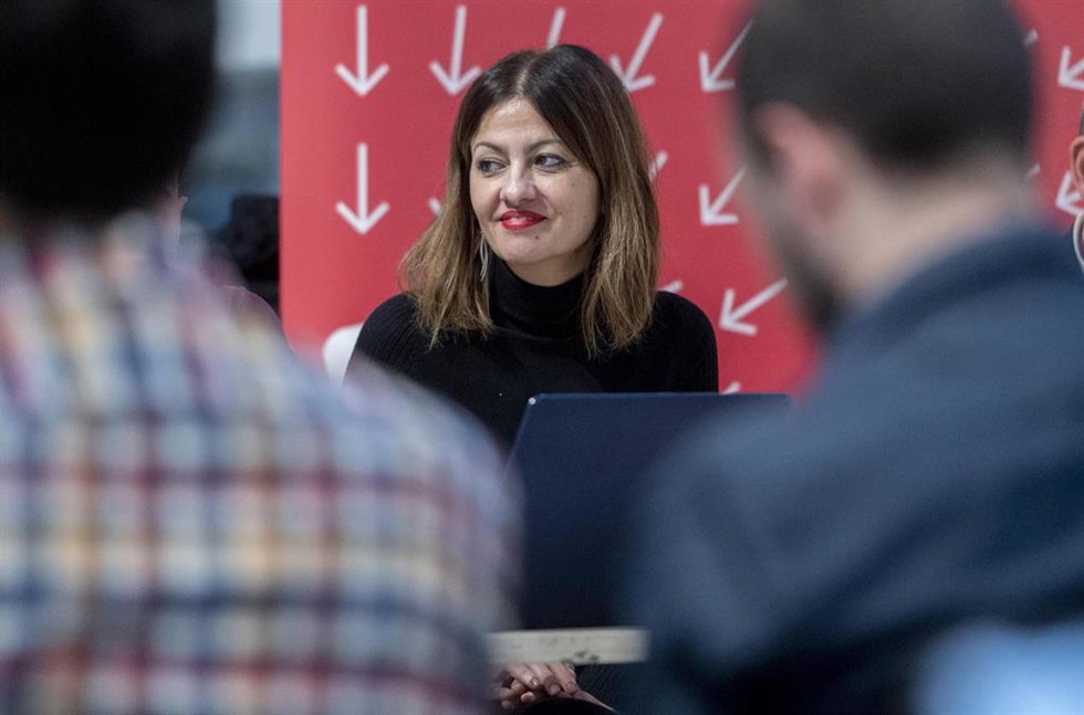 Archivo - La ministra de Juventud e Infancia, Sira Rego, durante una reunión de la Coordinadora Federal de IU, en el Espacio Ecooo, a 1 de diciembre de 2023, en Madrid (España). 