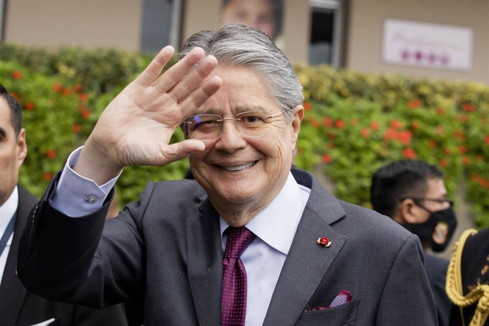 Archivo - Imagen de archivo del expresidente de Ecuador Guillermo Lasso
