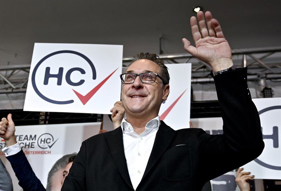 Archivo - El exvicecanciller austríaco, líder del FPO, Heinz-Christian Strache