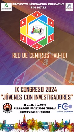 Cartel del Congreso 'Jóvenes con investigadores'.