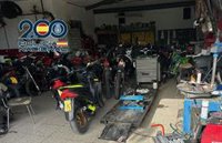 Seis detenidos en Málaga de una red que sustraía motocicletas para su posterior venta tras modificarlas