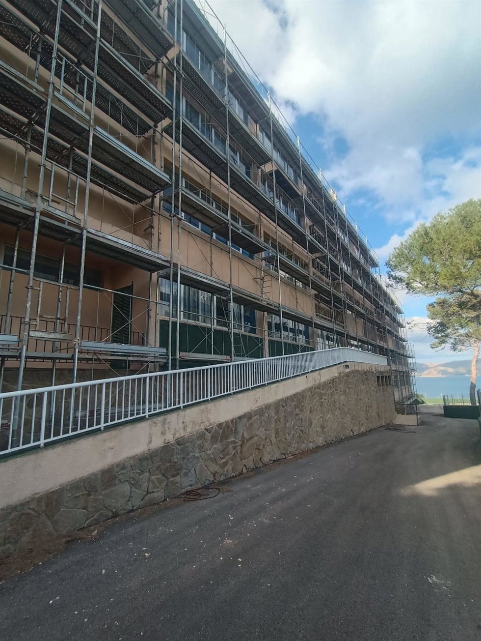 Estado actual del albergue de La Victria, en Alcúdia.