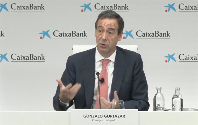 El conseller delegat de CaixaBank, Gonzalo Gortázar