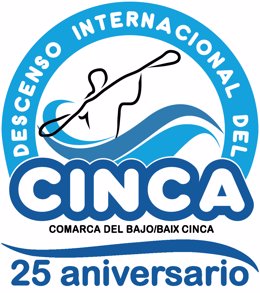 El nuevo logotipo del 25 aniversario del Descenso Internacional del Cinca