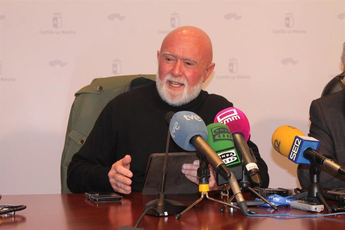 Archivo - El coleccionista de arte Roberto Polo en rueda de prensa