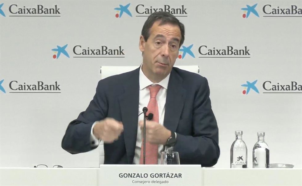 El consejero delegado de CaixaBank, Gonzalo Gortázar.