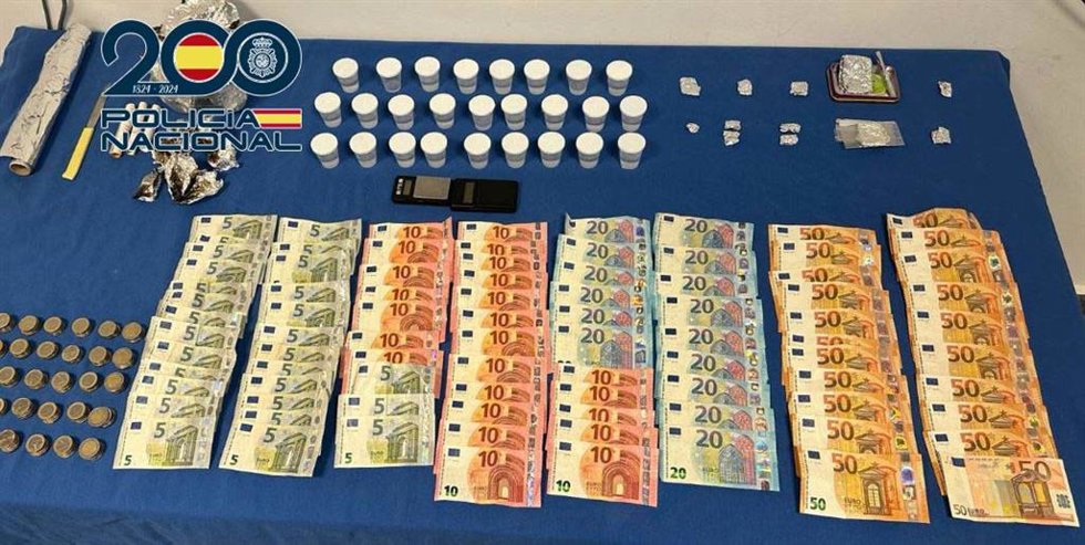Efectos recuperados en una operación en Mérida