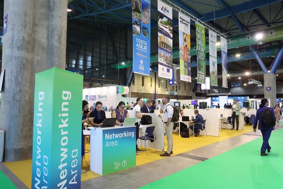 Área de networking Greencities & S-Moving 2023